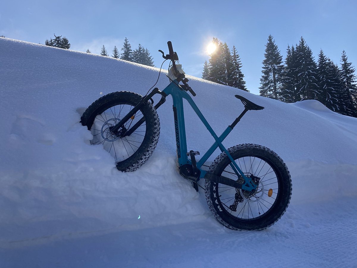 Fatbiken in Portes du Soleil